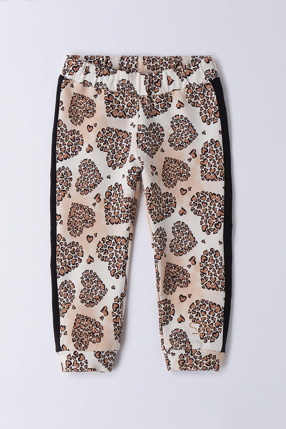 Джинсы Sarabanda дев. с принтом