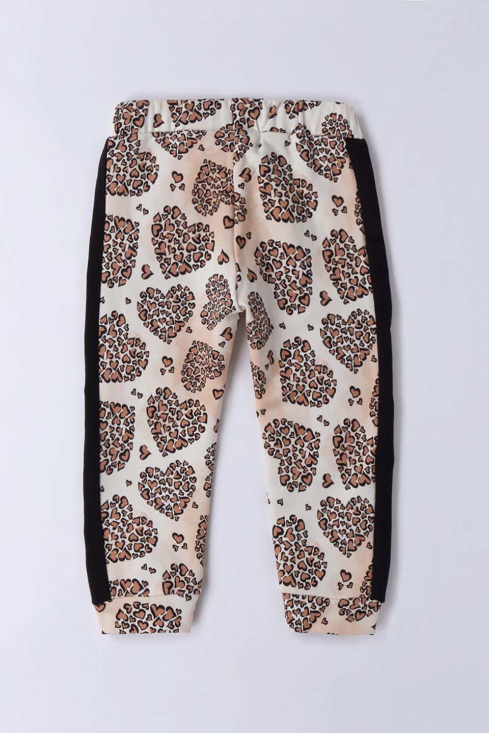 Джинсы Sarabanda дев. с принтом