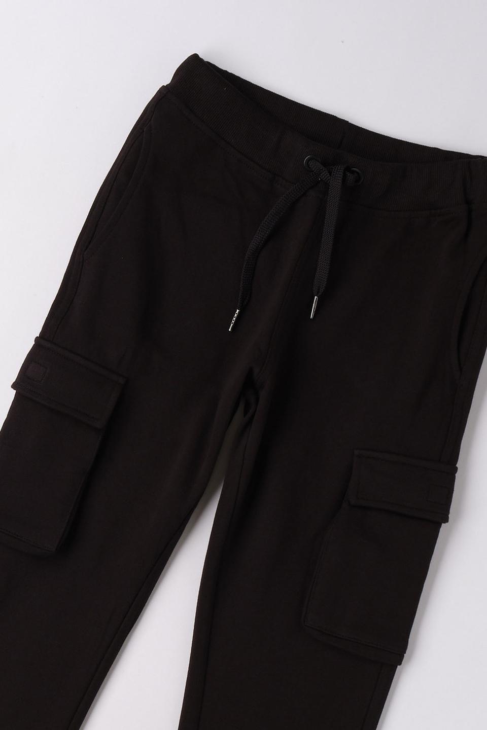 Брюки Sarabanda чёрные с карманами