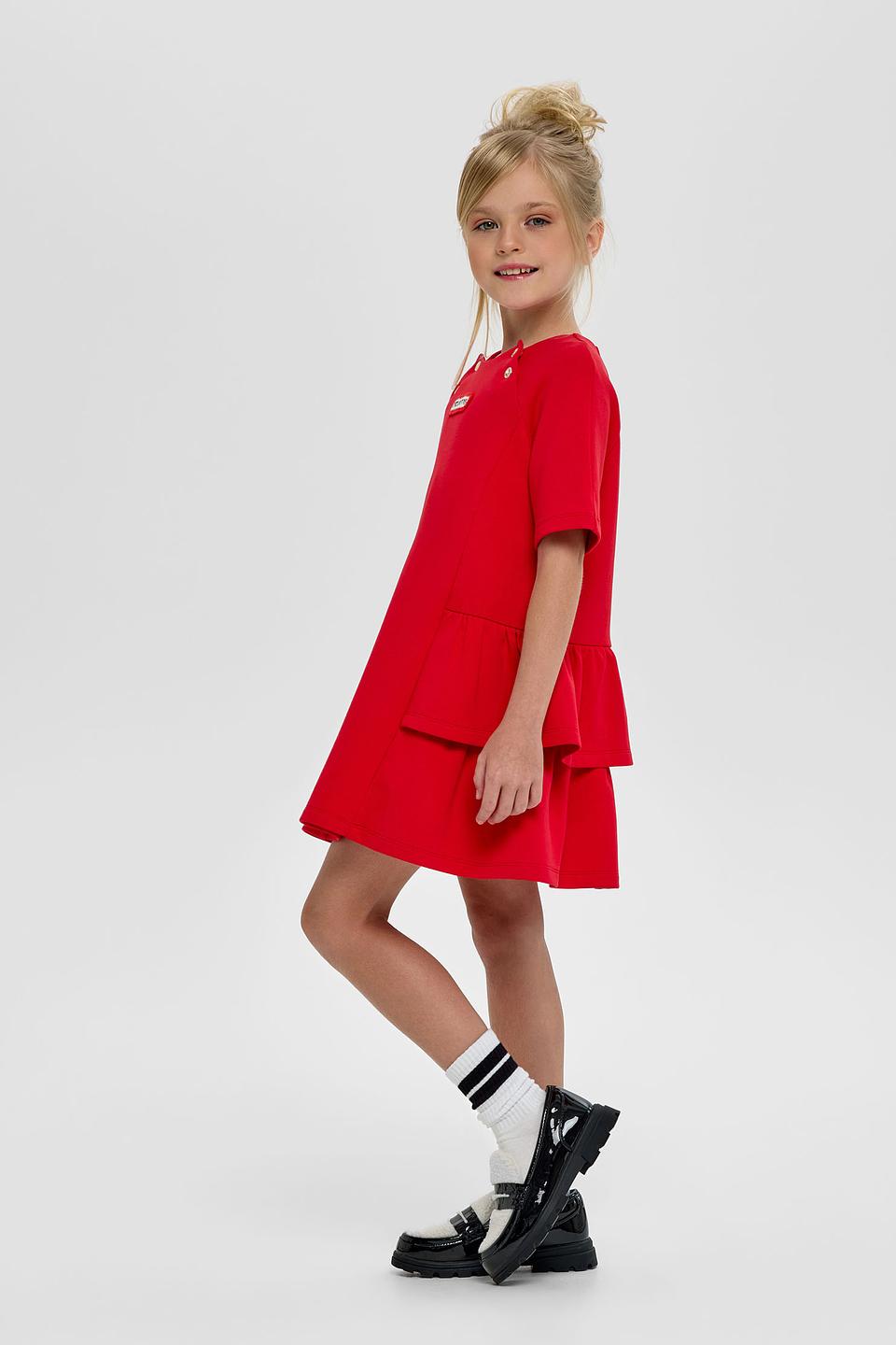 Платье Choupette дев. красное