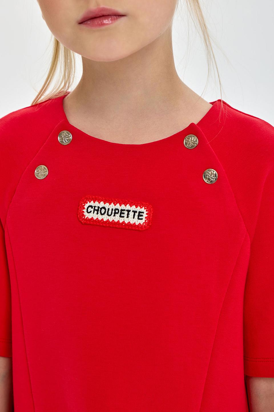 Платье Choupette дев. красное