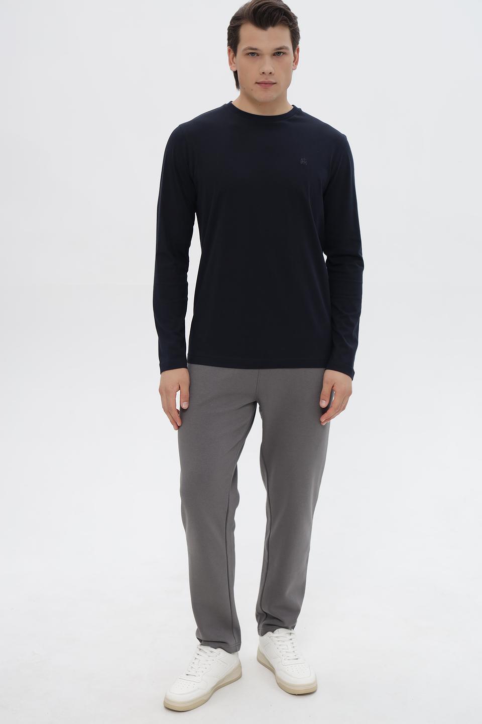 Лонгслив Lerros мужской тёмно-синий