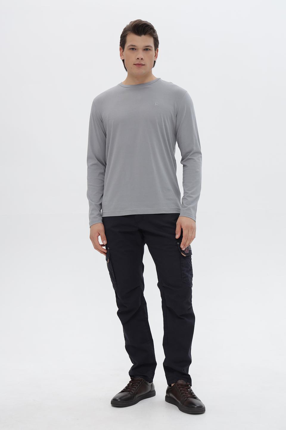 Лонгслив Lerros серый
