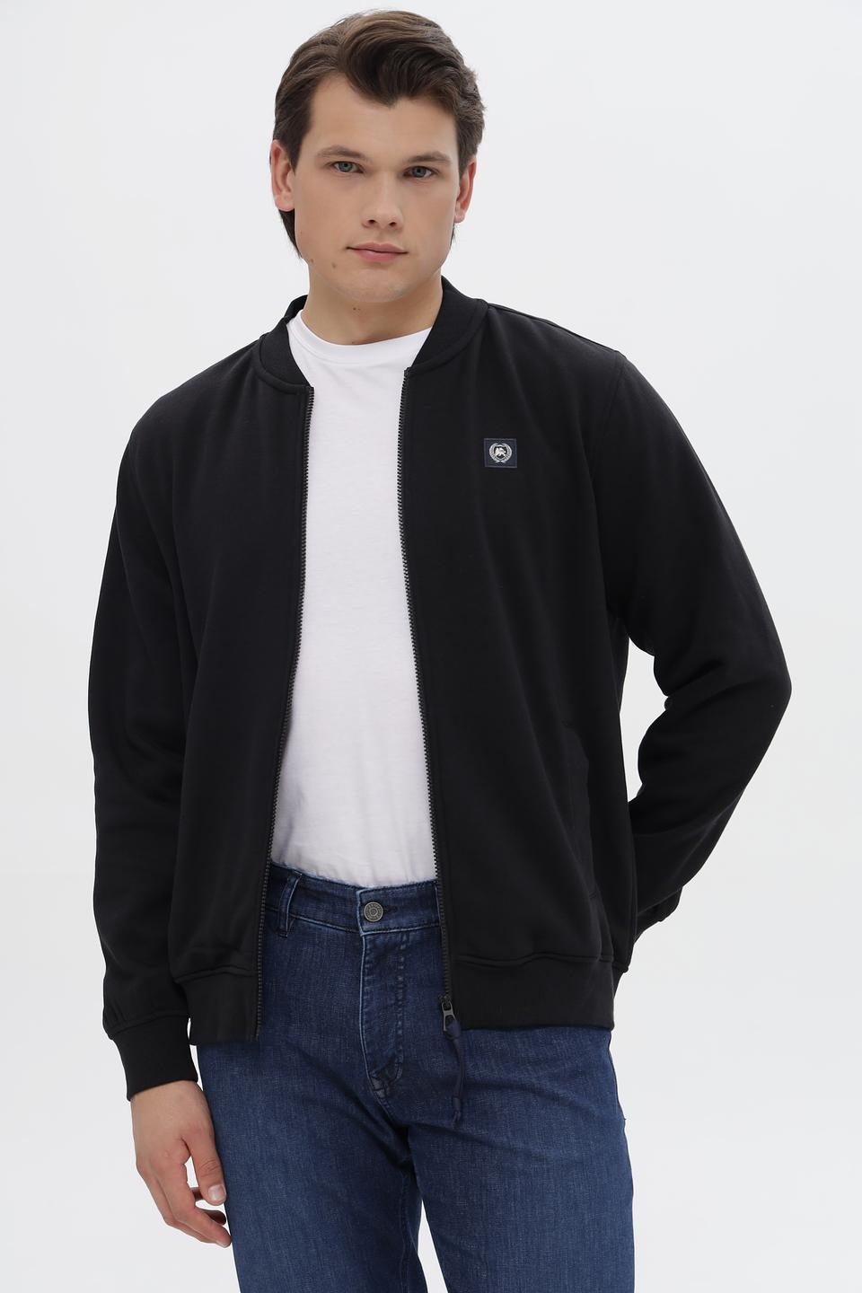 Кардиган Lerros чёрный на молнии