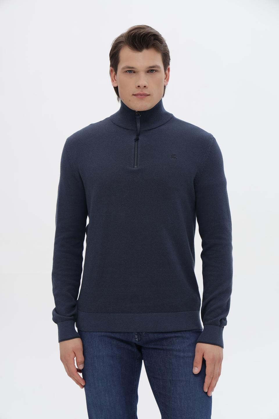 Джемпер Lerros с молнией синий