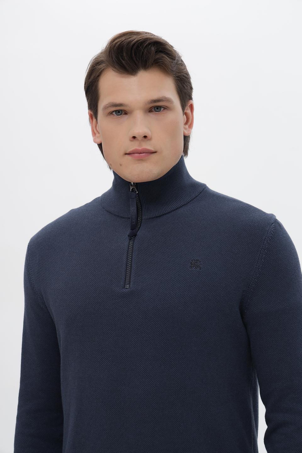 Джемпер Lerros с молнией синий