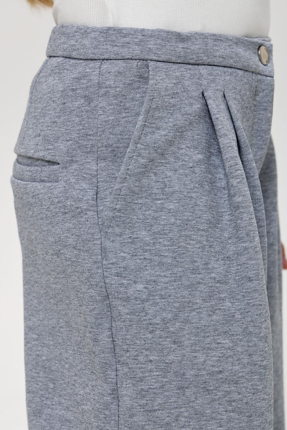 Брюки Choupette дев. серые клёш