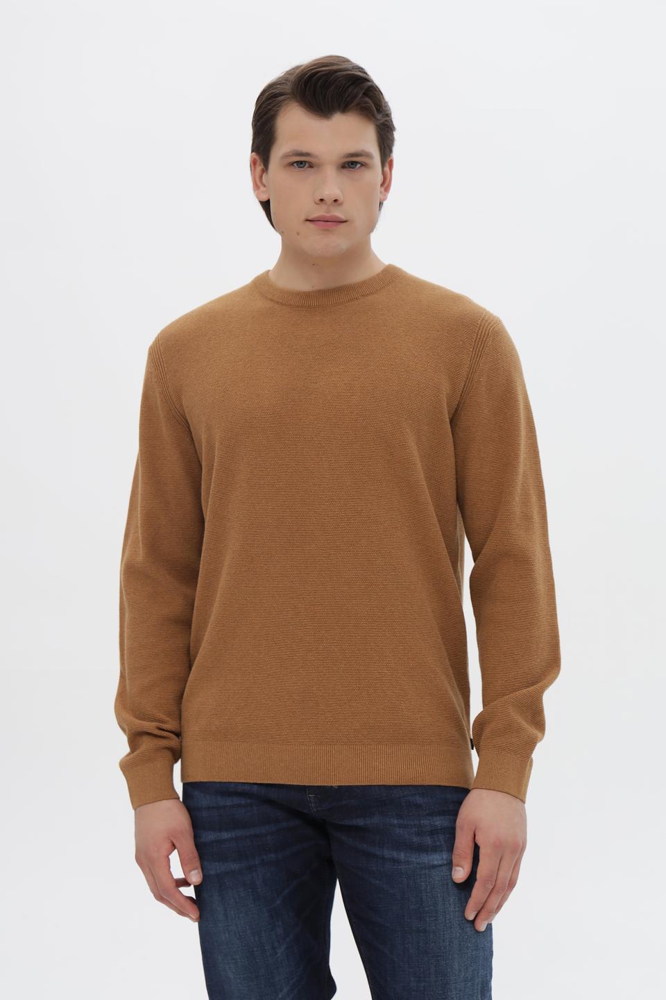 Джемпер Tom Tailor коричневый