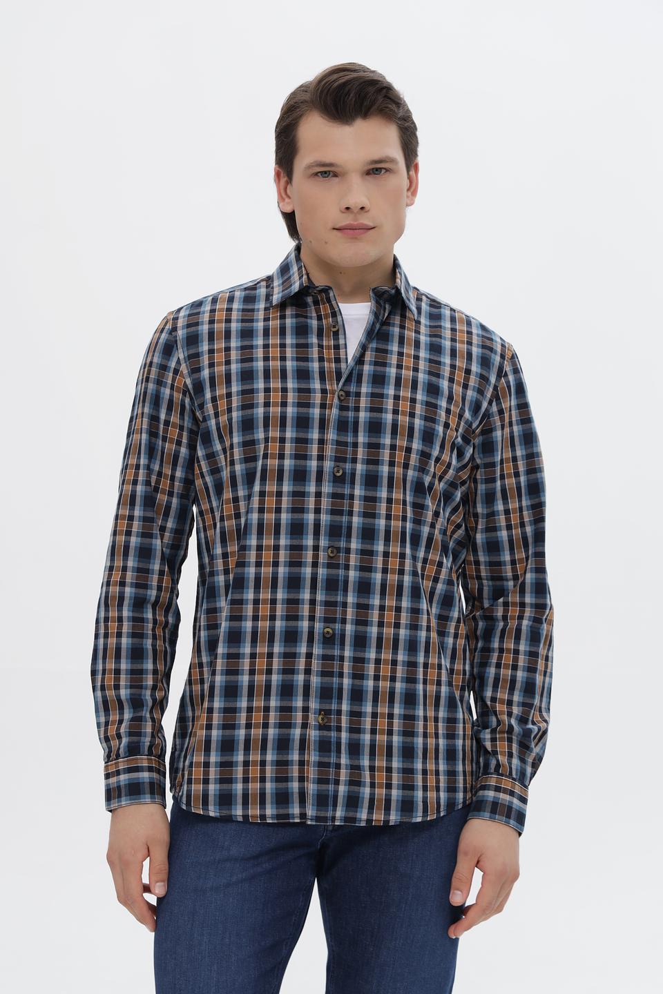 Рубашка дл. рукав Tom Tailor в клетку