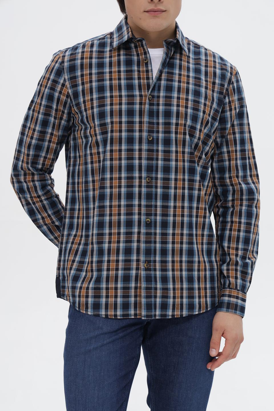 Рубашка дл. рукав Tom Tailor в клетку