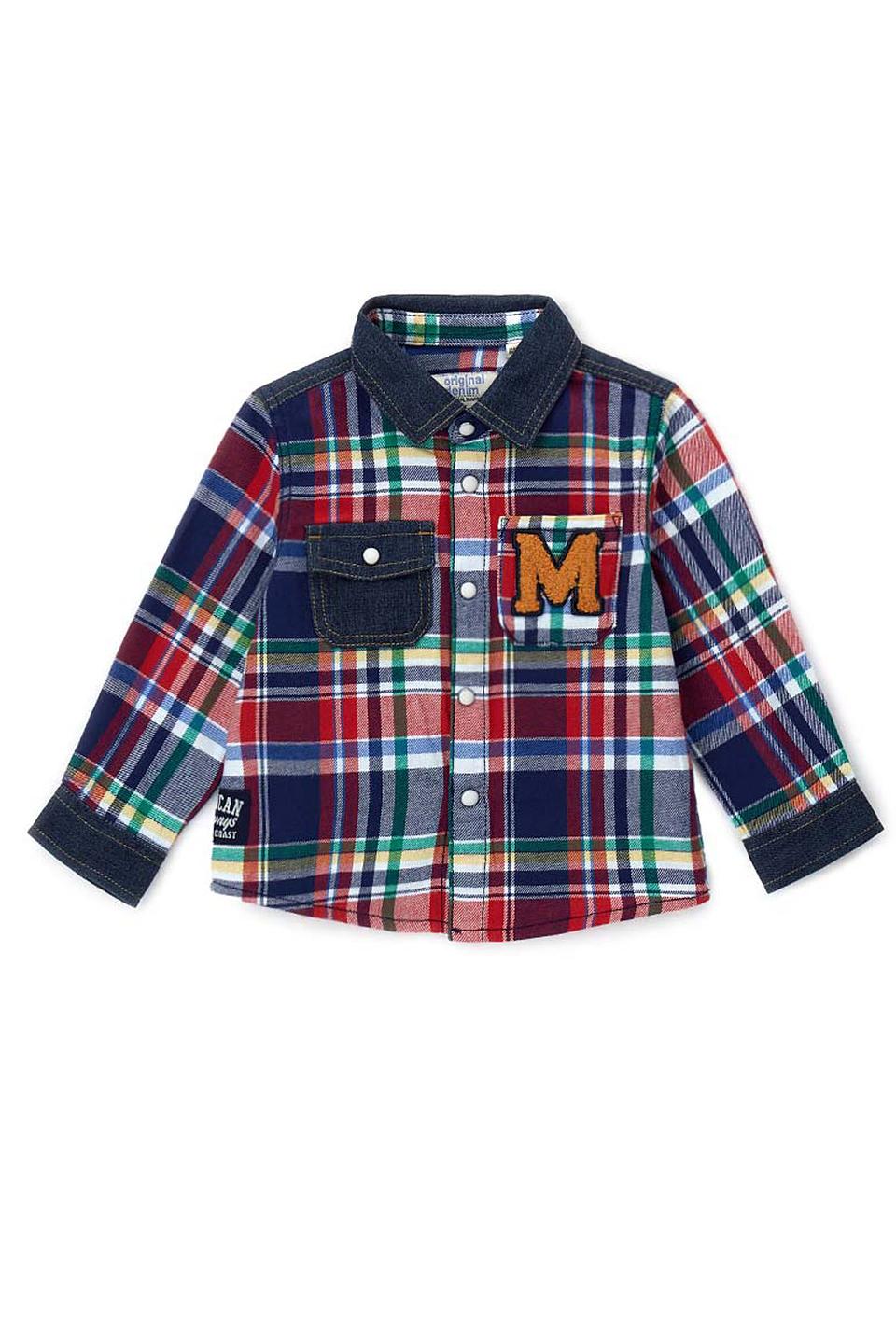 Рубашка Original Marines клетка мультиколор