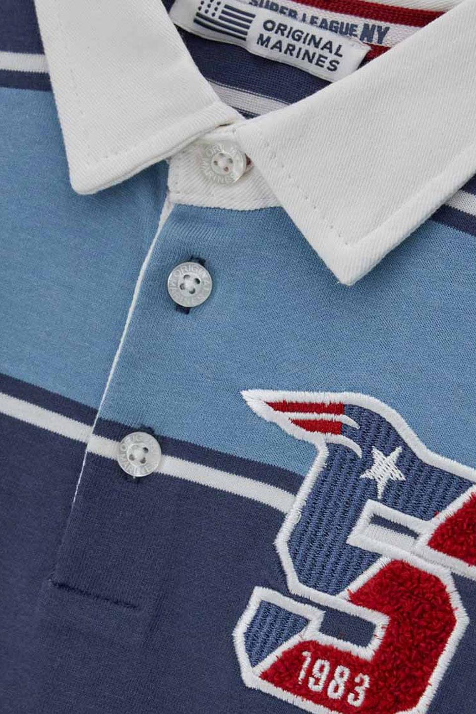 Поло Original Marines в полоску мультиколор