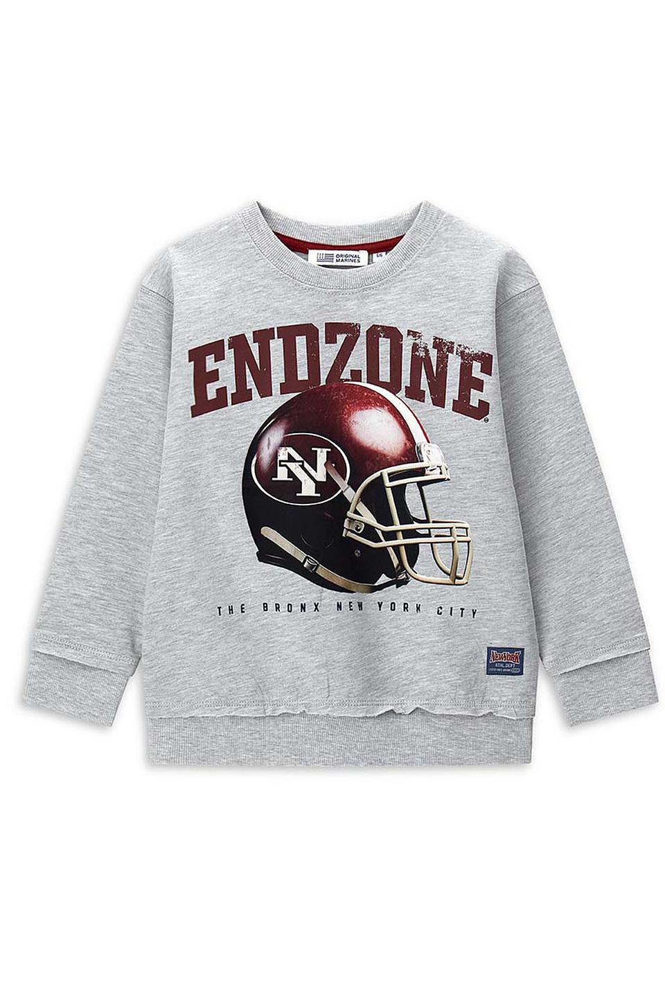 Джемпер Original Marines серый с принтом