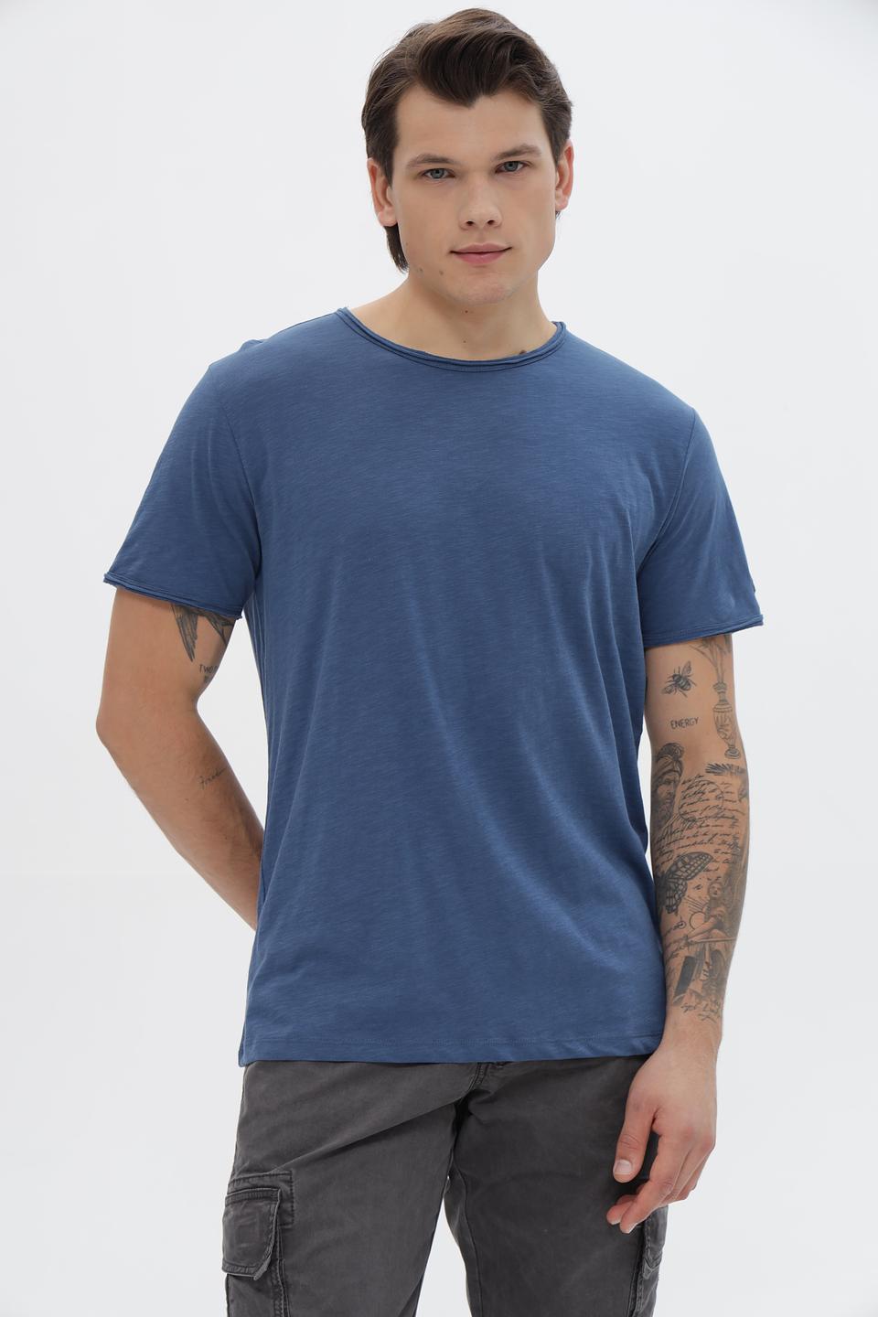 Футболка Time Zone мужская синяя