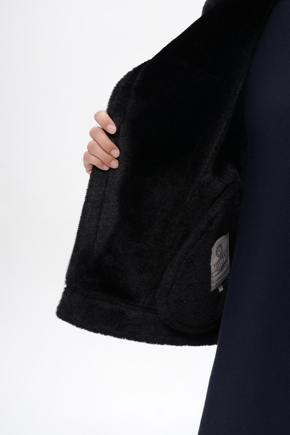 Куртка-дублёнка Electra style чёрная