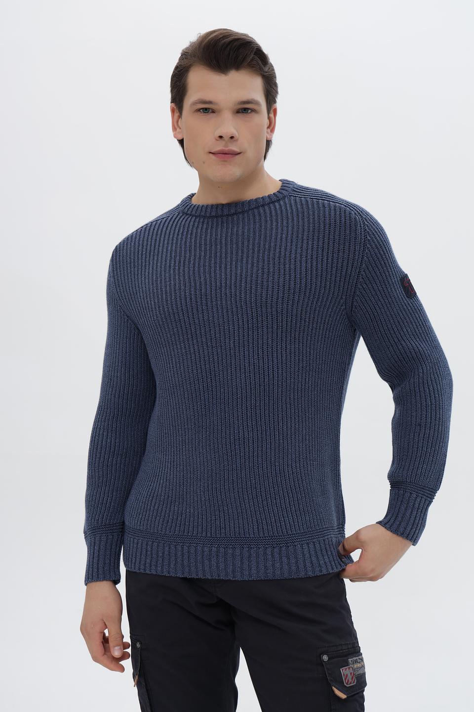 Джемпер Time Zone с локтями