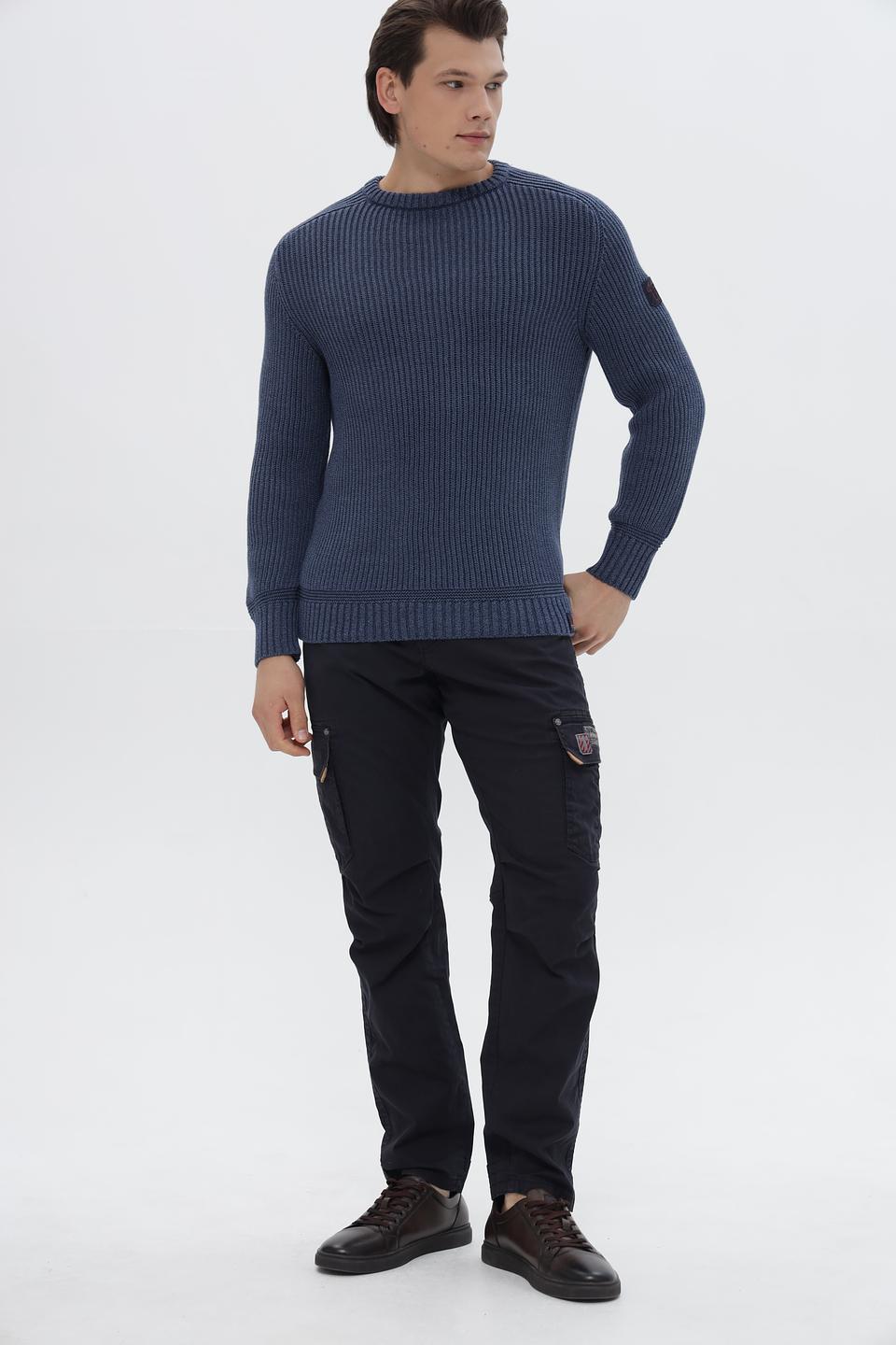 Джемпер Time Zone с локтями