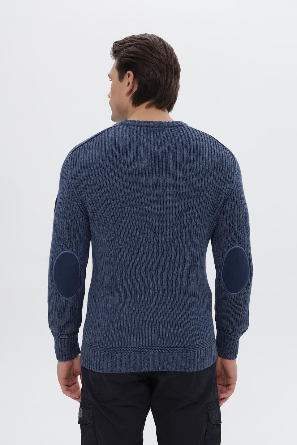 Джемпер Time Zone с локтями