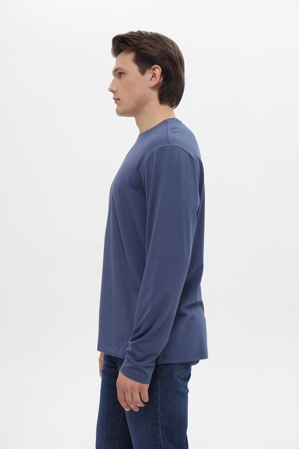 Лонгслив Monte Carlo синий