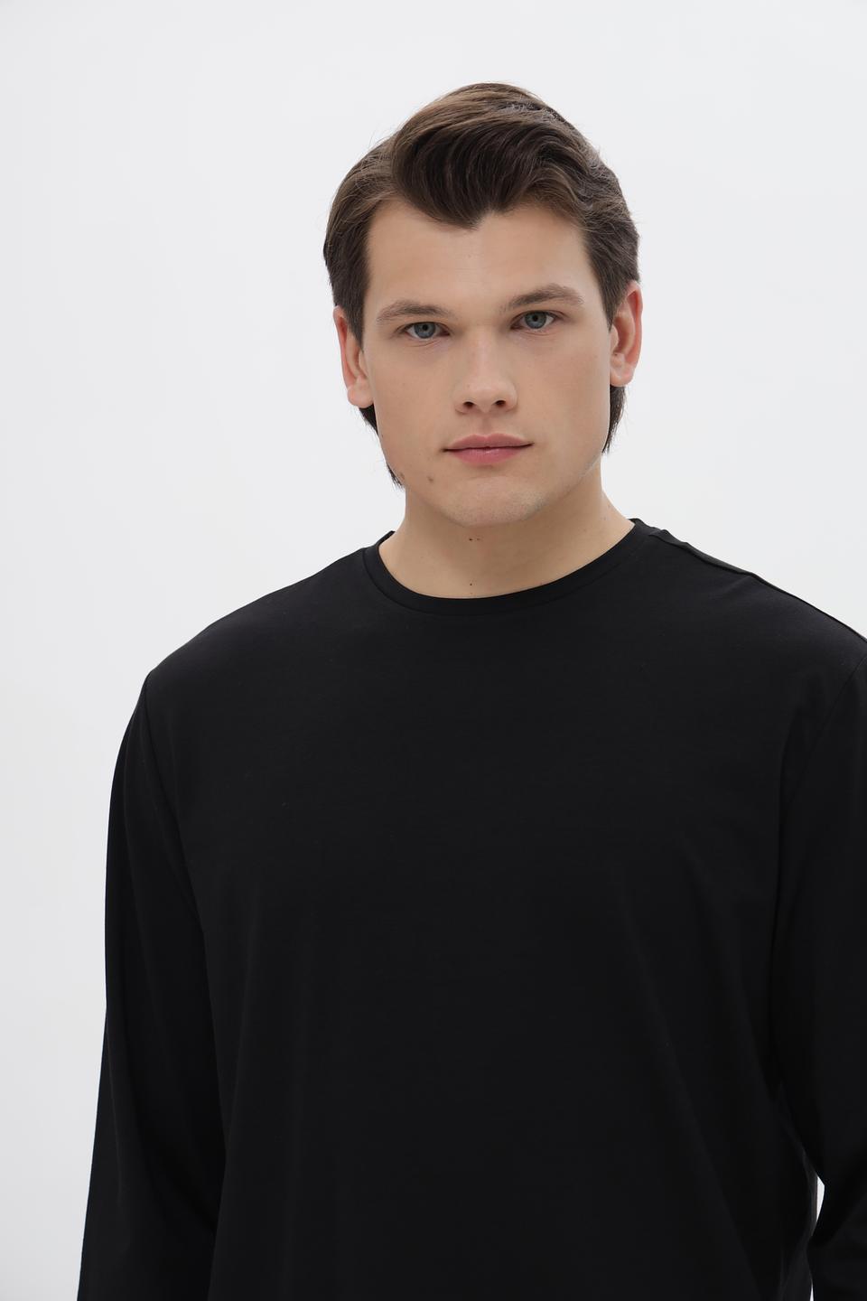 Лонгслив Monte Carlo чёрный