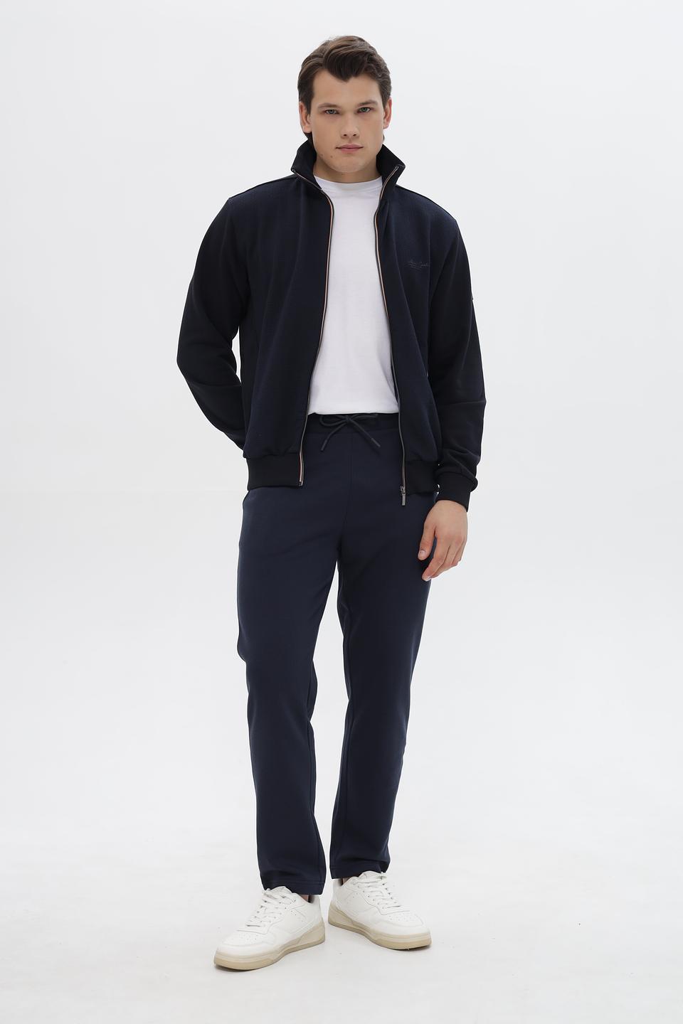 Кардиган Monte Carlo мужской тёмно-синий