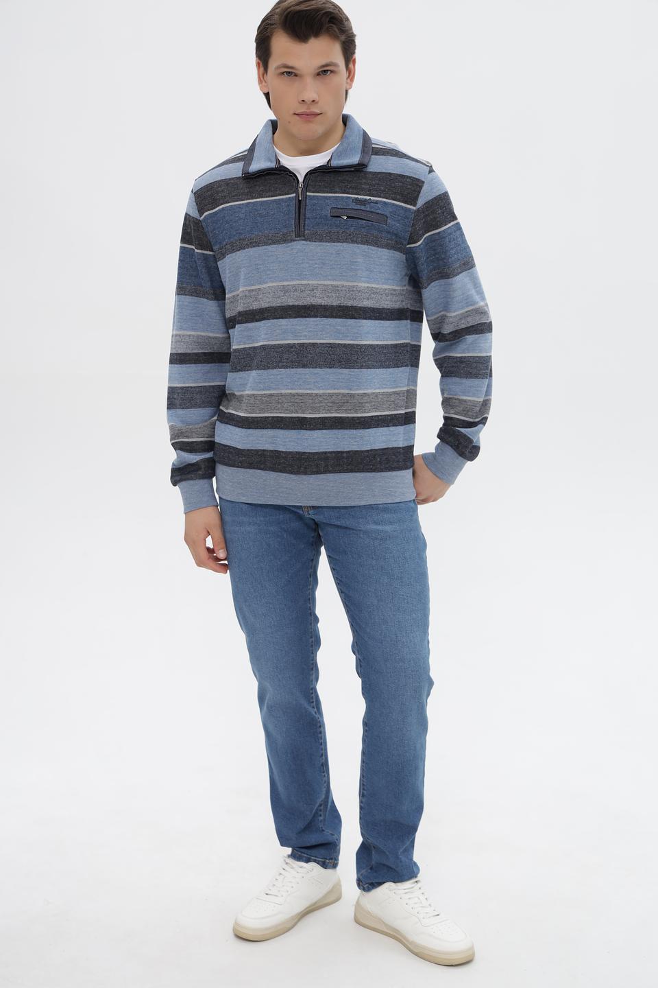 Джемпер Monte Carlo в полоску