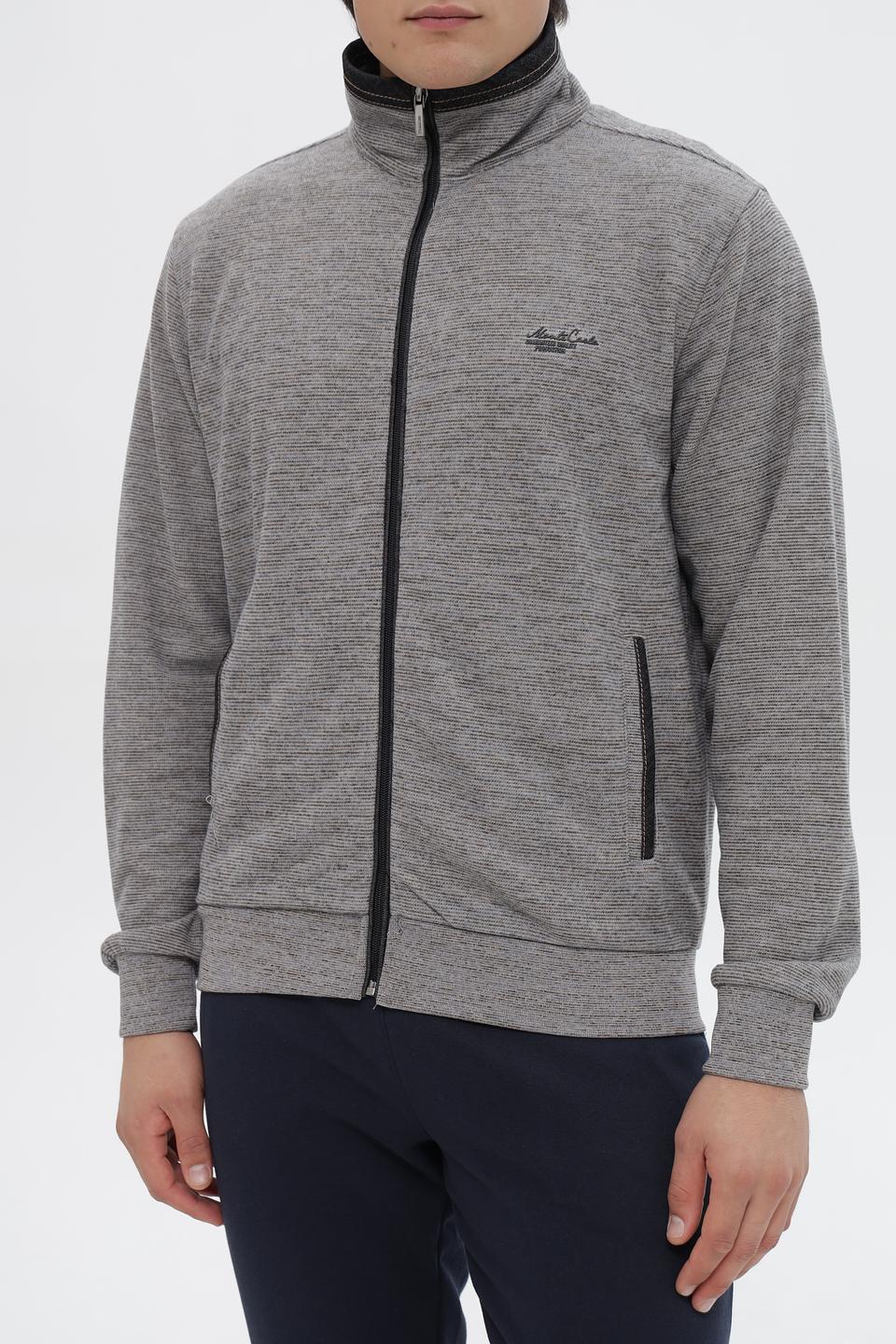 Кардиган Monte Carlo серый меланж