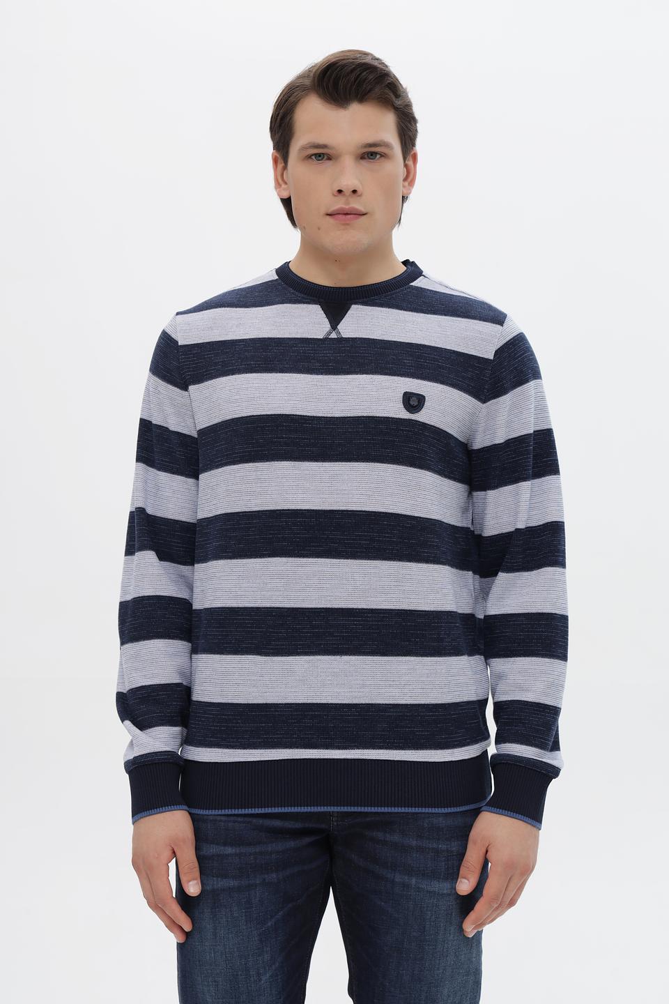 Джемпер Monte Carlo в полоску