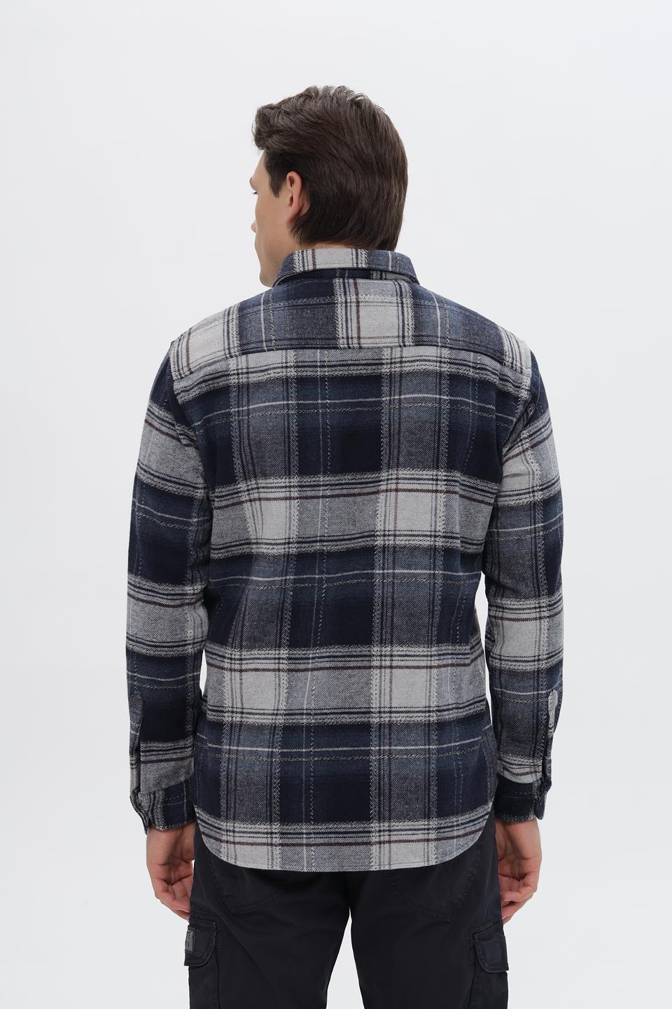 Рубашка-фланель Monte Carlo в клетку