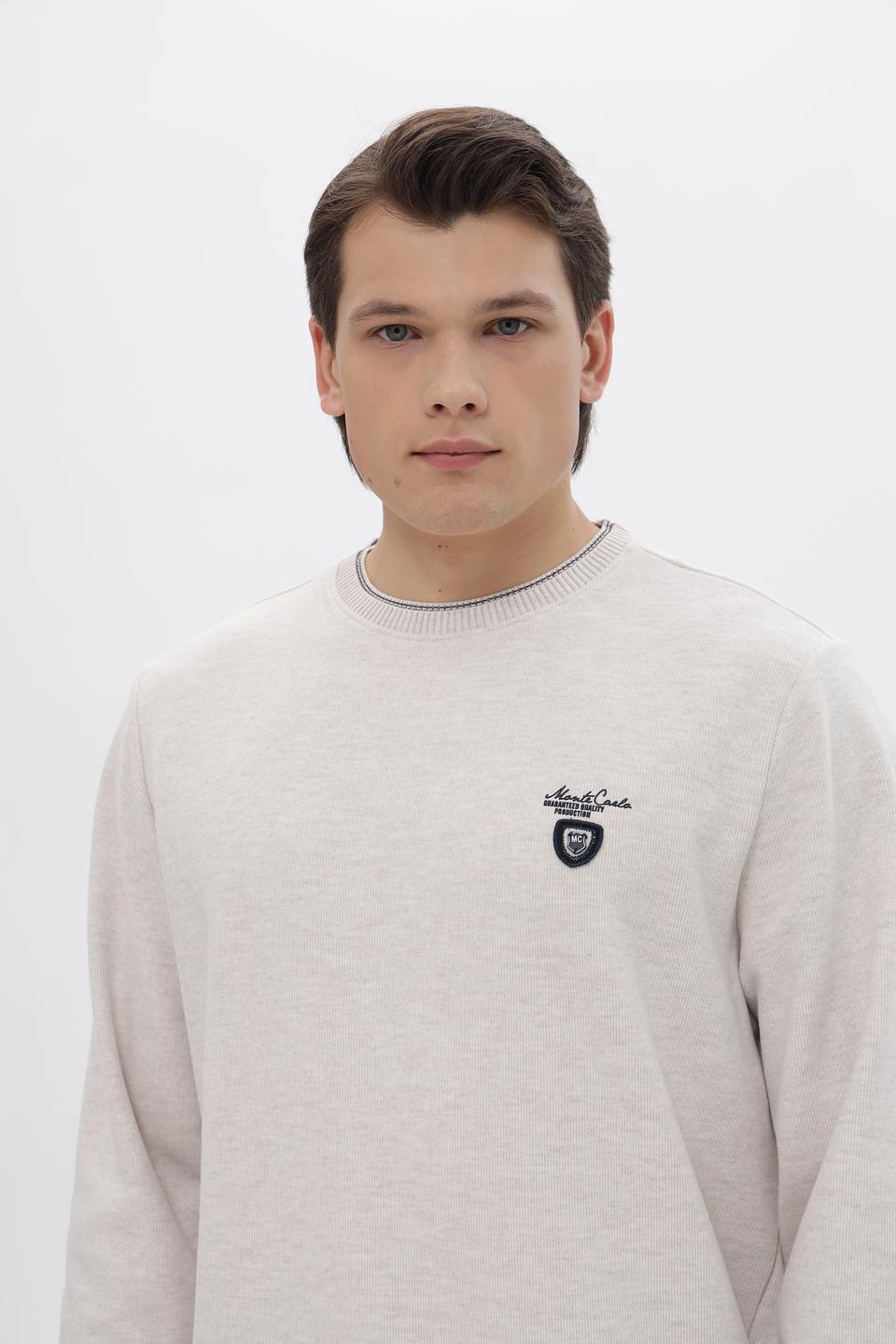 Джемпер Monte Carlo светло-бежевый