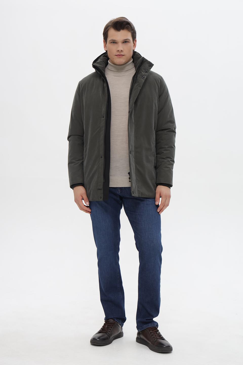 Куртка Gate one хаки с капюшоном
