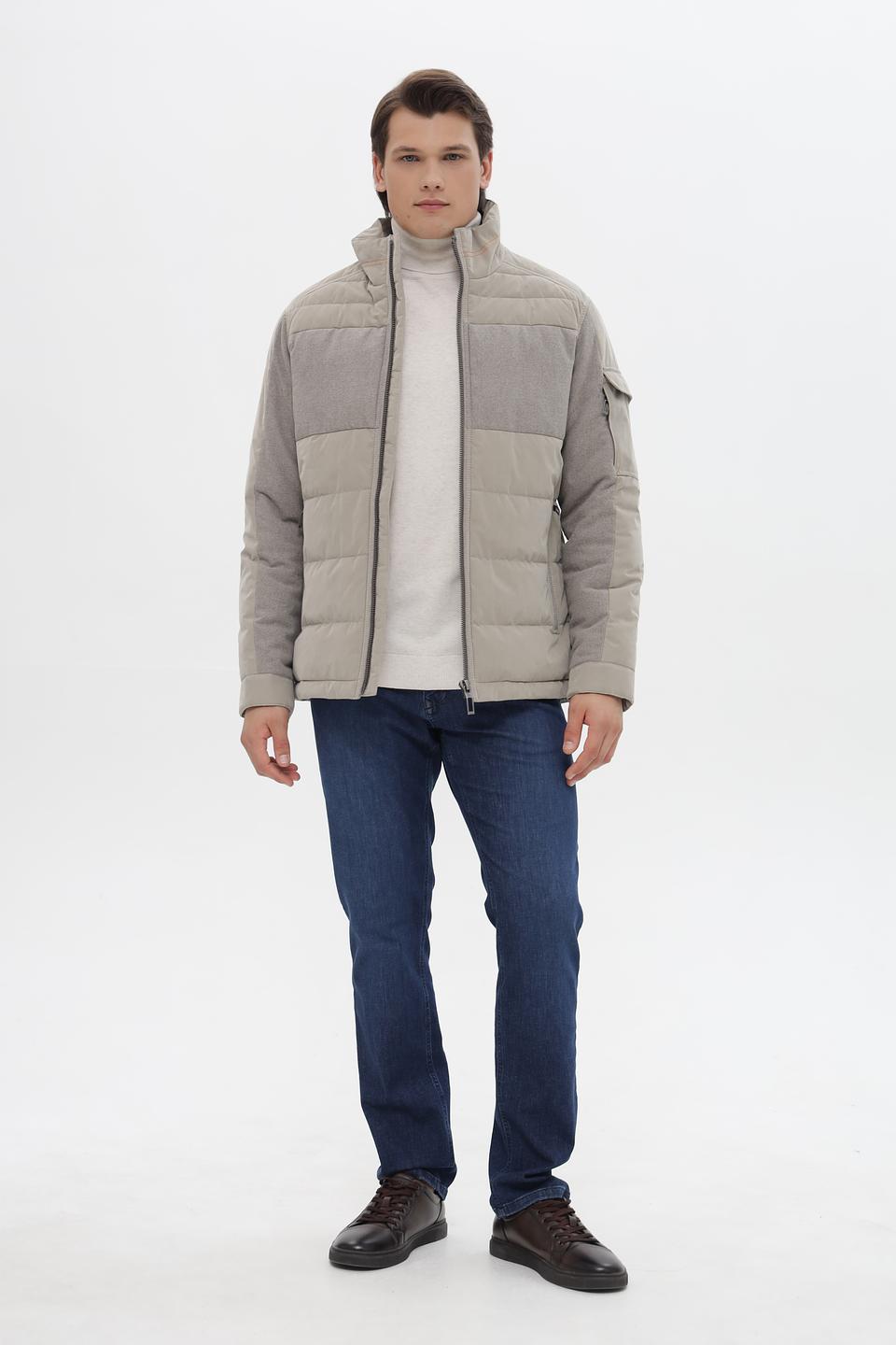 Куртка Gate one степлённая бежевая