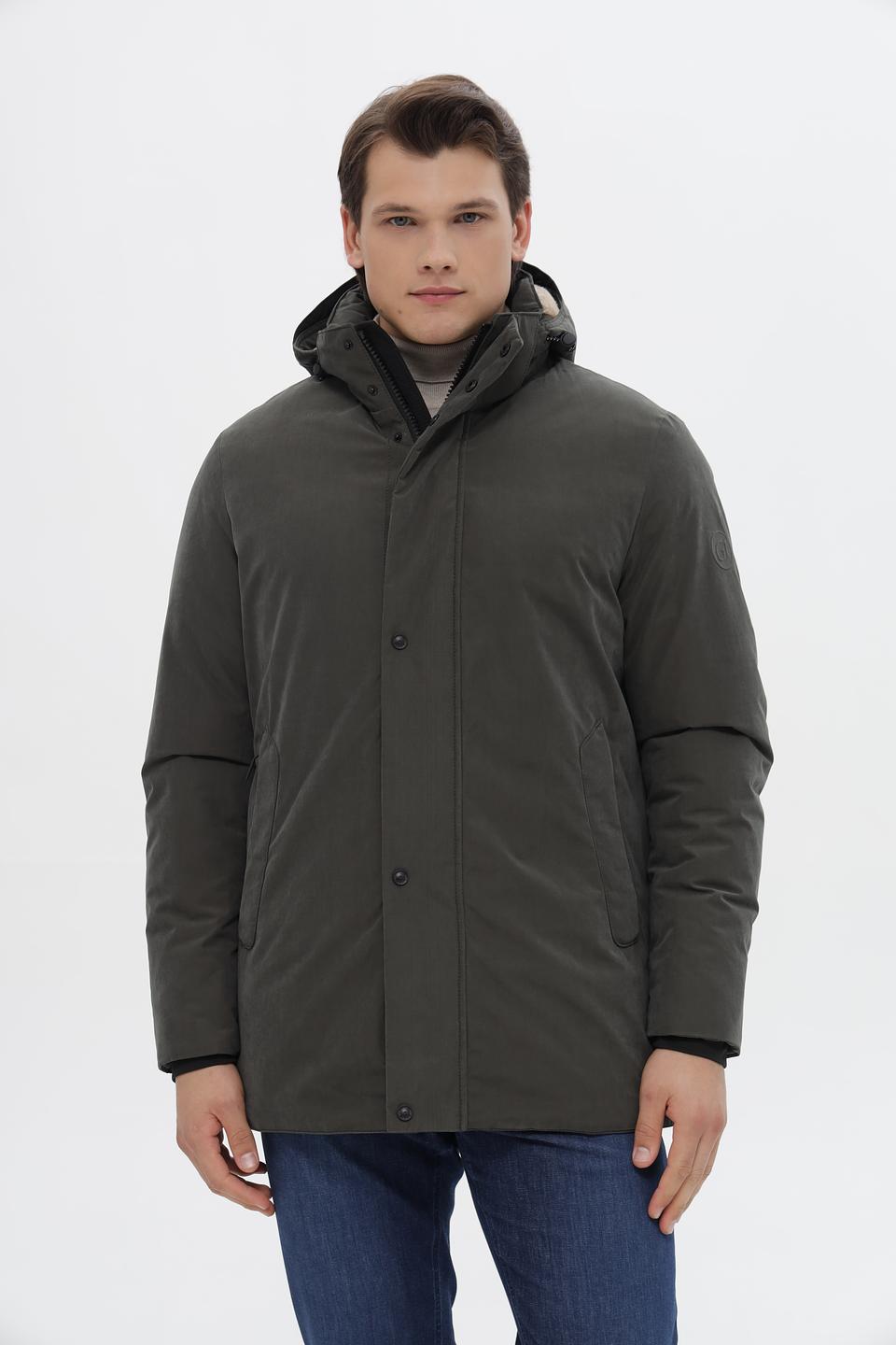 Куртка Gate one хаки с капюшоном