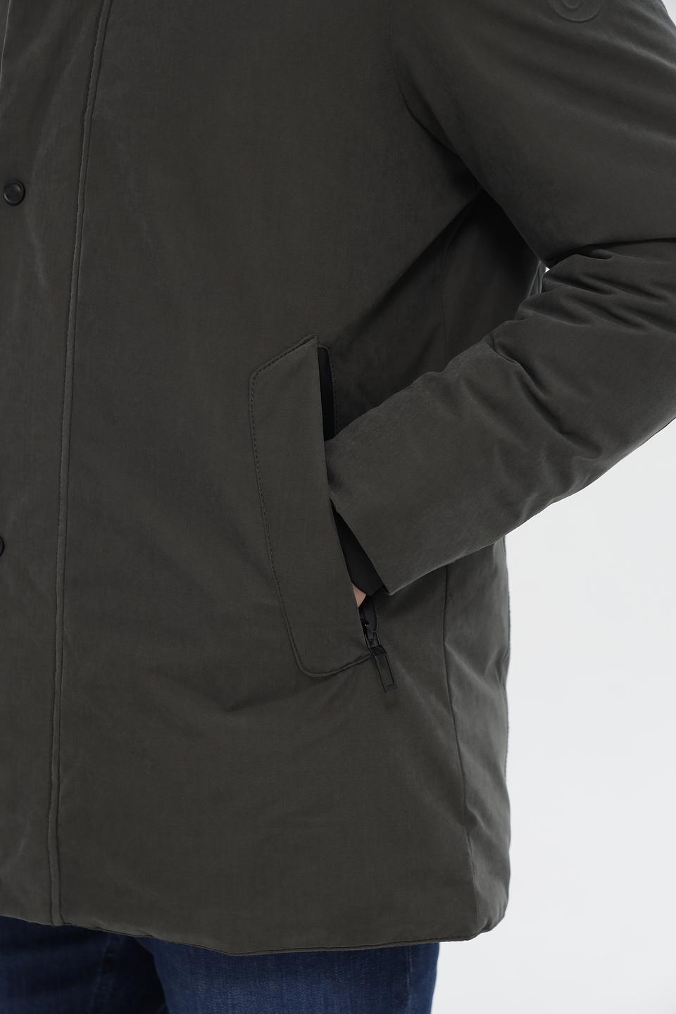 Куртка Gate one хаки с капюшоном