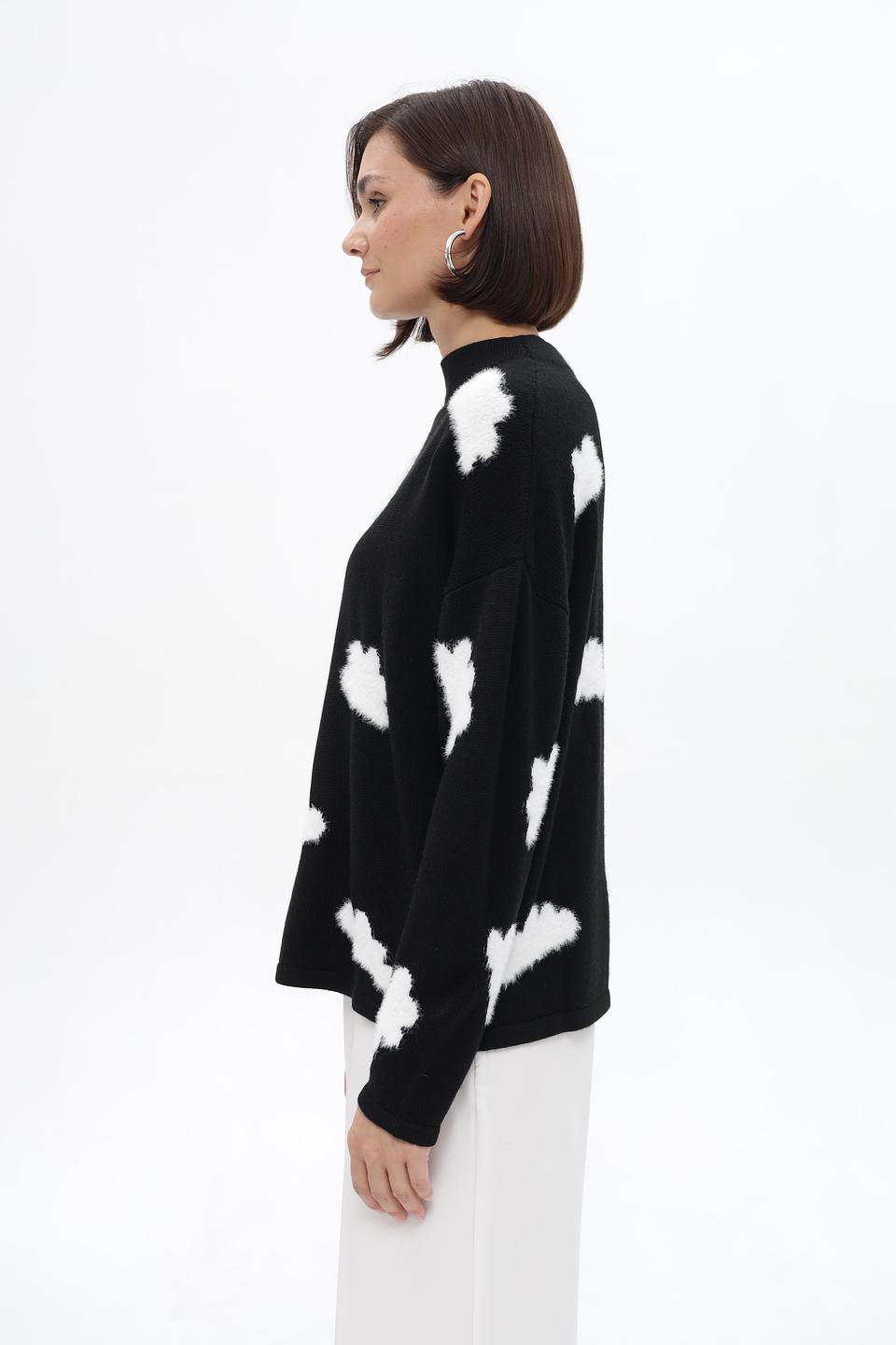 Пуловер UNQ с облаками