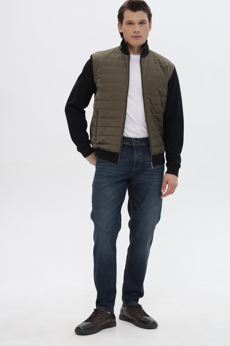 Кардиган Bugatti стеганый хаки