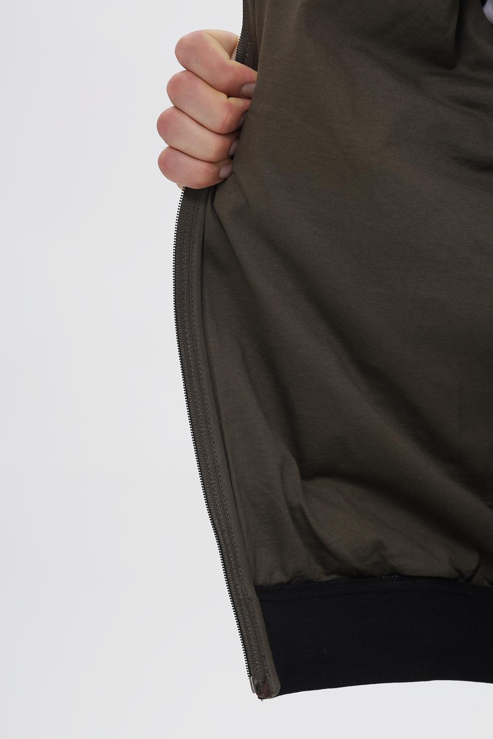 Кардиган Bugatti стеганый хаки