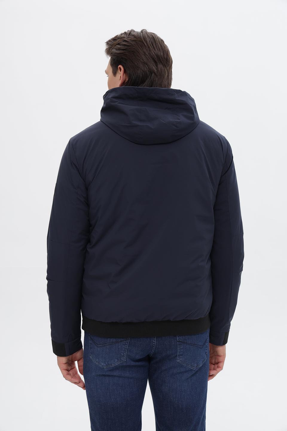 Куртка District стеганая синяя
