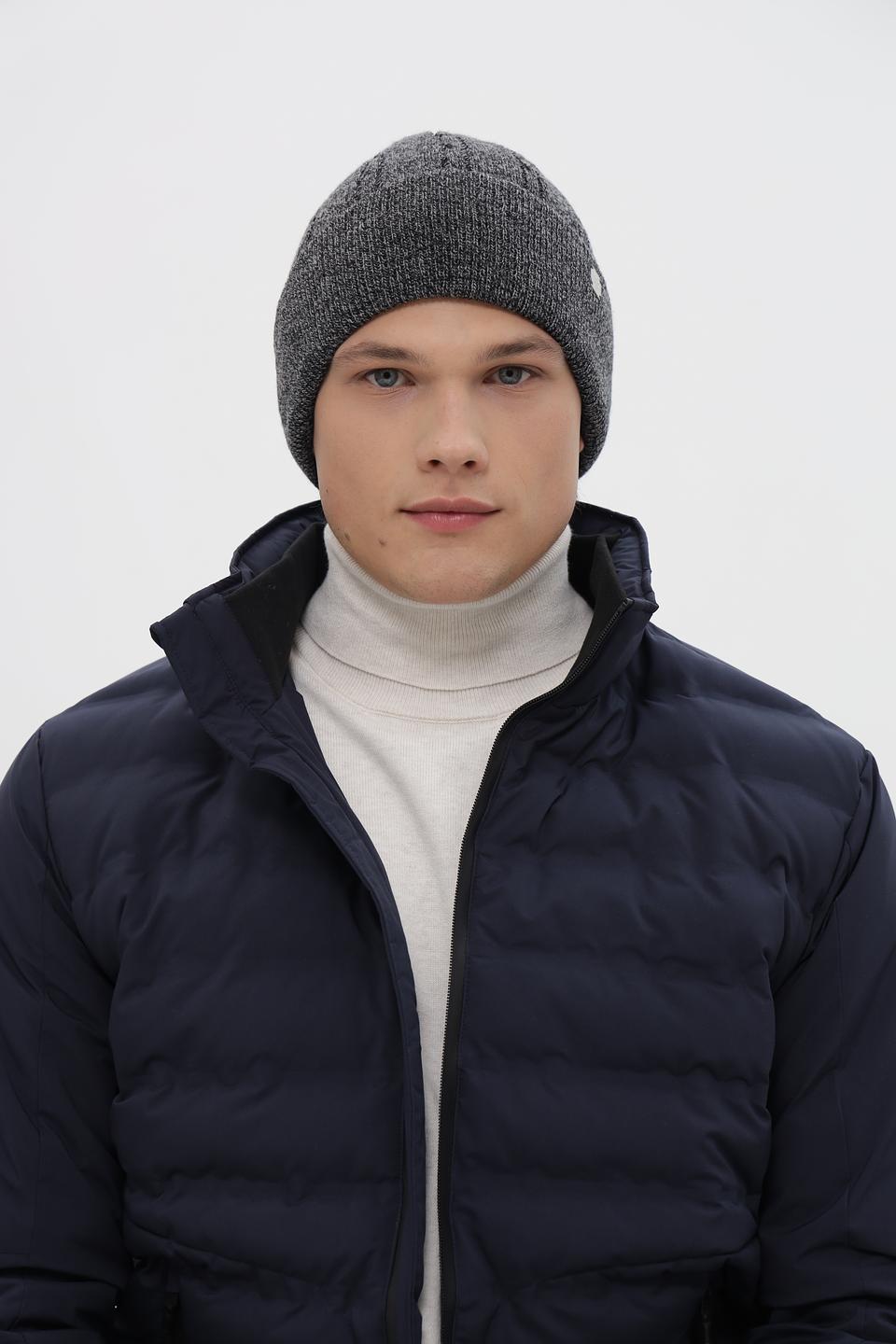 Шапка Marhatter мужская серая