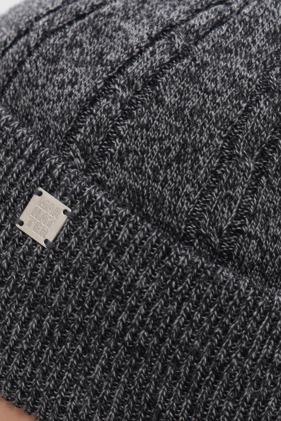 Шапка Marhatter мужская серая