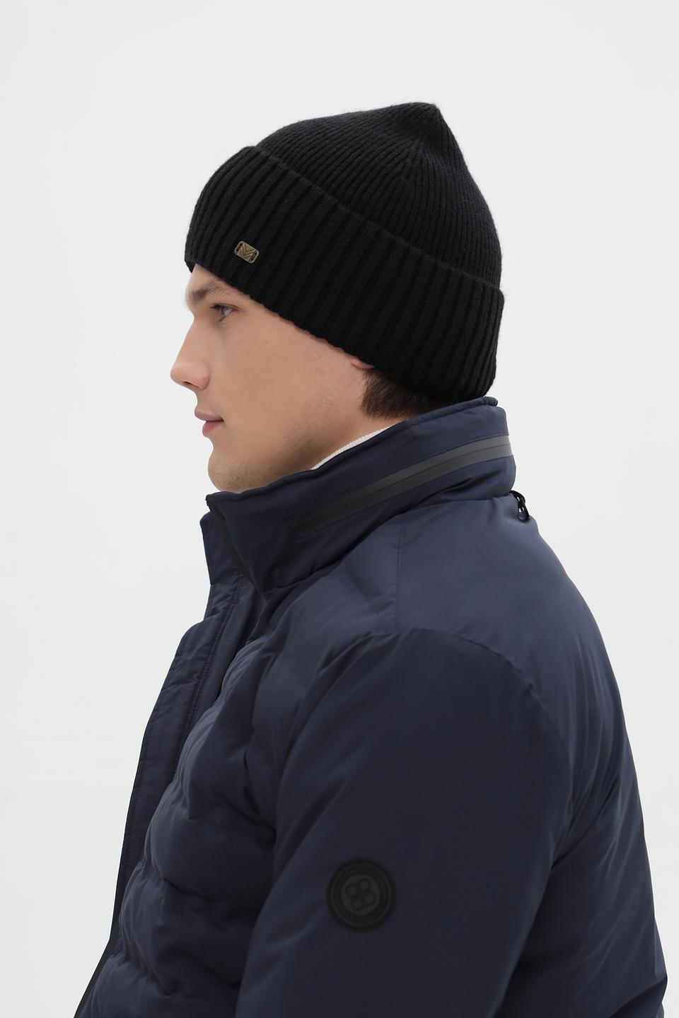 Шапка Marhatter мужская чёрная