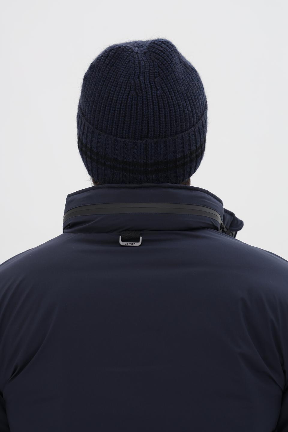 Шапка Marhatter вязаная тёмно-синяя