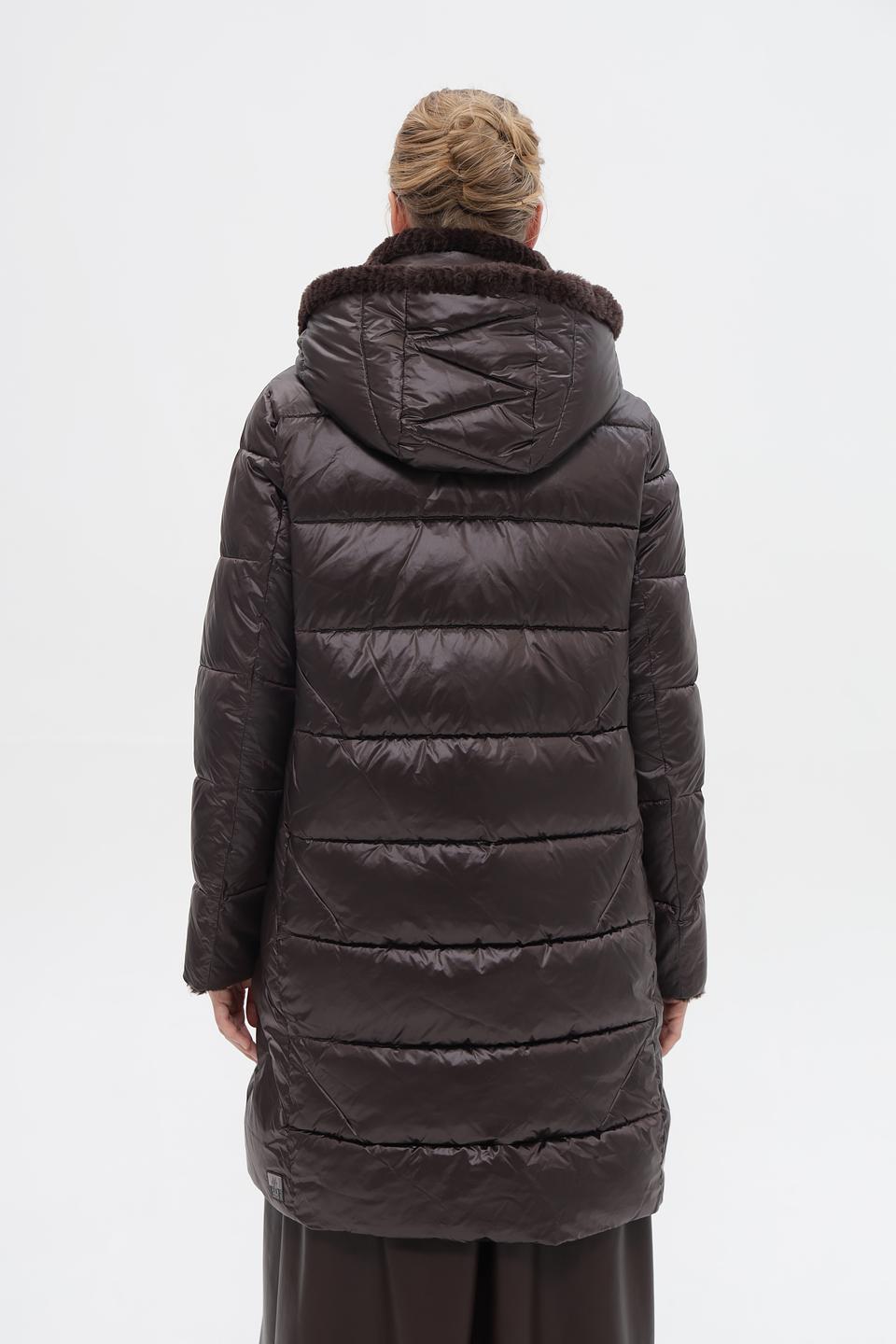 Пальто Milestone с мехом