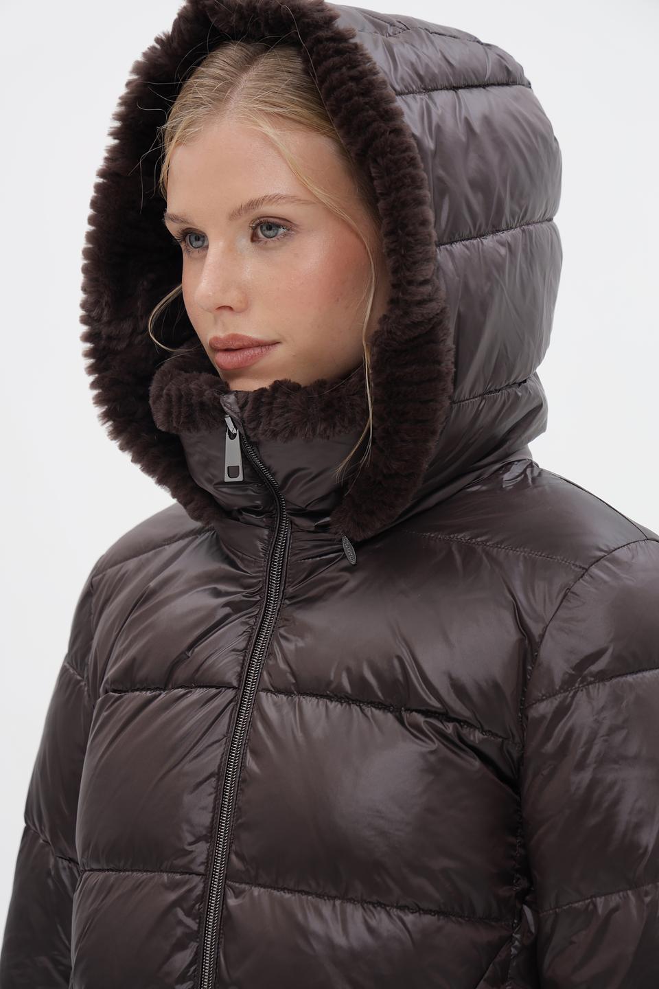 Пальто Milestone с мехом