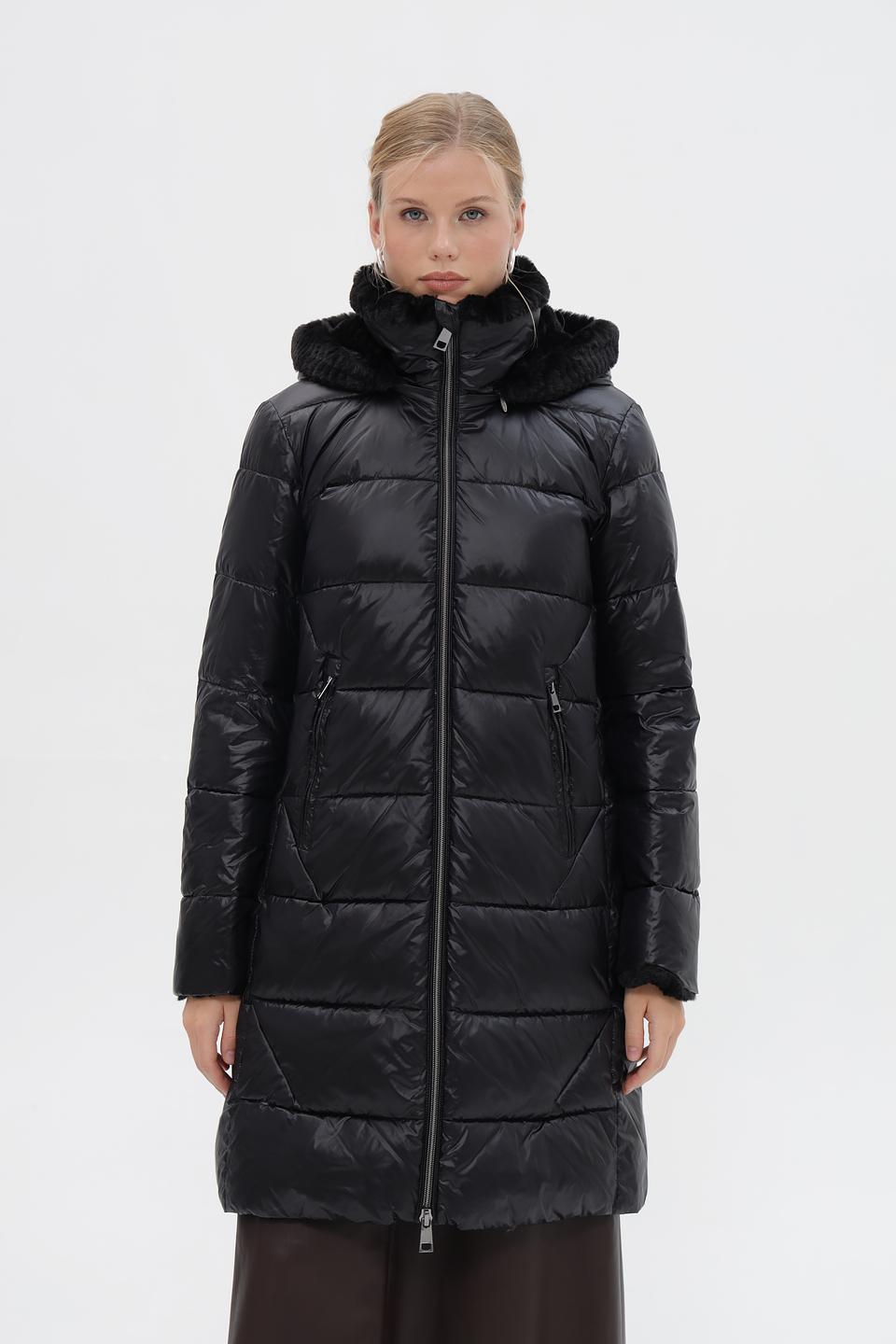 Пальто Milestone с мехом