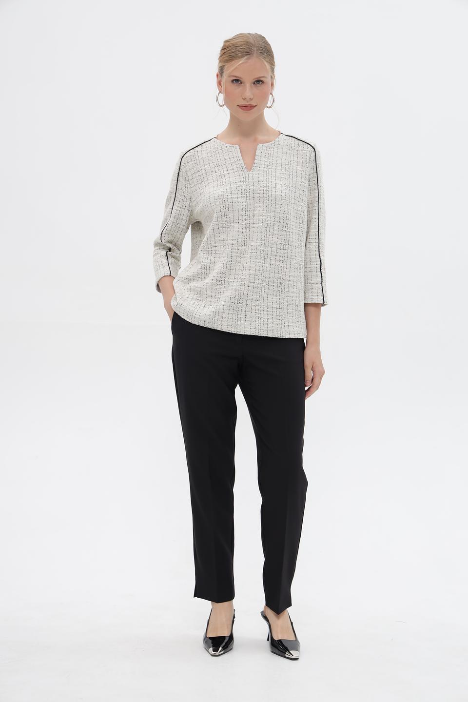 Пуловер Frank Walder в клетку