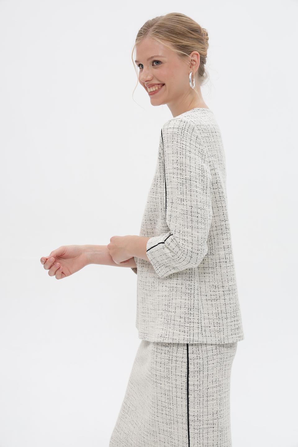 Пуловер Frank Walder в клетку