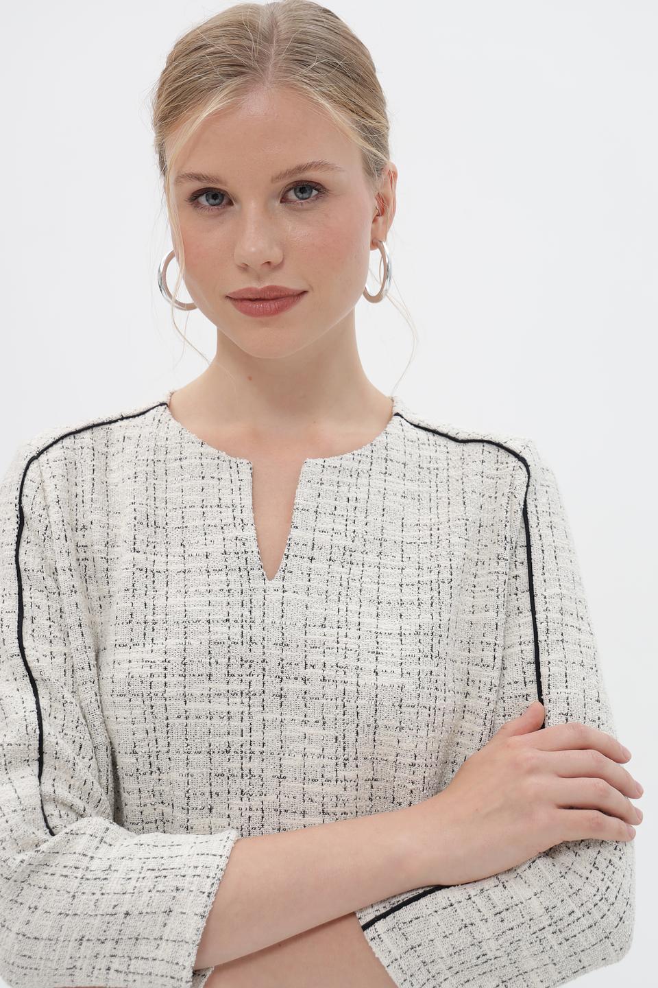 Пуловер Frank Walder в клетку