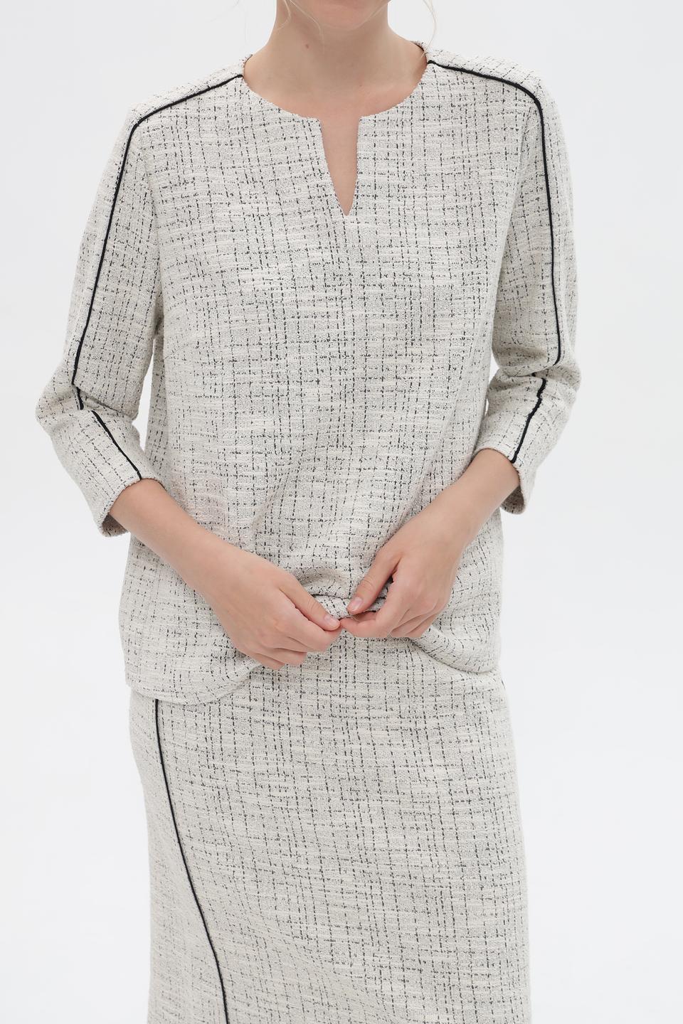 Пуловер Frank Walder в клетку