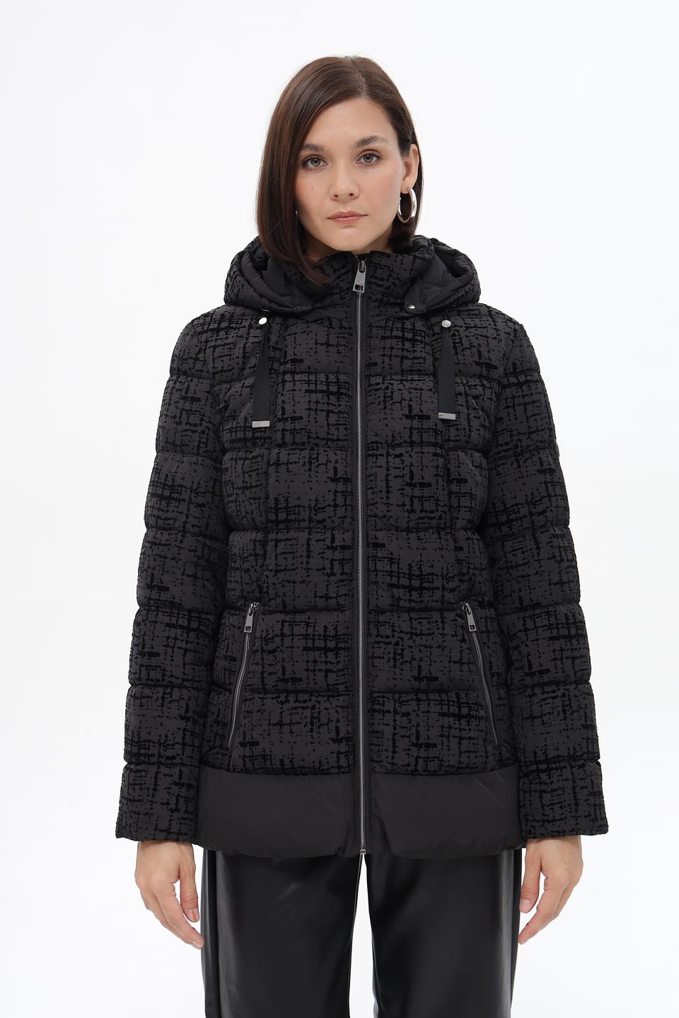 Куртка Lebek стеганая с капюшоном